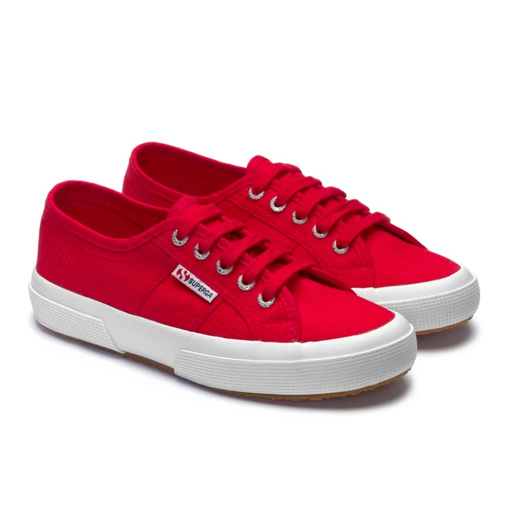 Superga Red Canvas Sneakers Size EU 40 Size US 9